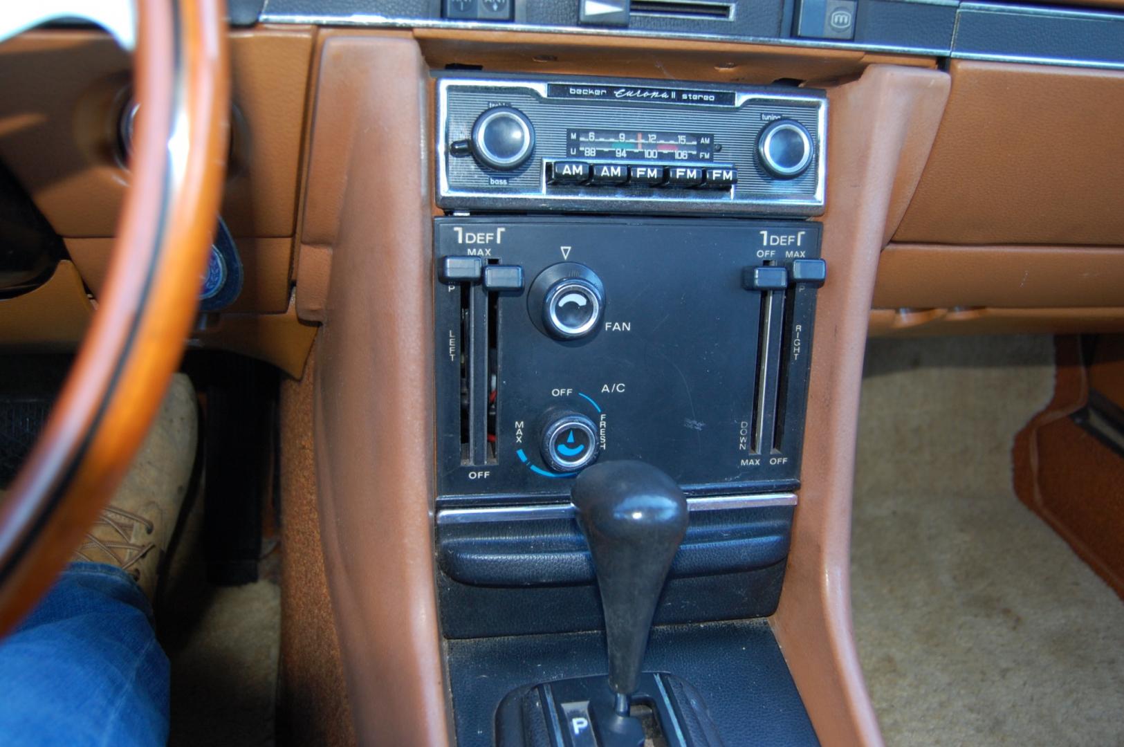 1976 Brown /Brown Leather Mercedes-Benz 450SL (10704412030) with an 4.5L V8 engine, Automatic transmission, located at 6528 Lower York Road, New Hope, PA, 18938, (215) 862-9555, 40.358707, -74.977882 - Here we have a nice 1976 Mercedes 450SL convertible with a 4.5L V8 engine putting power to the rear wheels via an automatic transmission. Some options on this vehicle include brown leather, wood trim, power windows, removable hard top, heat, A/C, AM/FM radio, cruise control, wood steering wheel, 14 - Photo#16